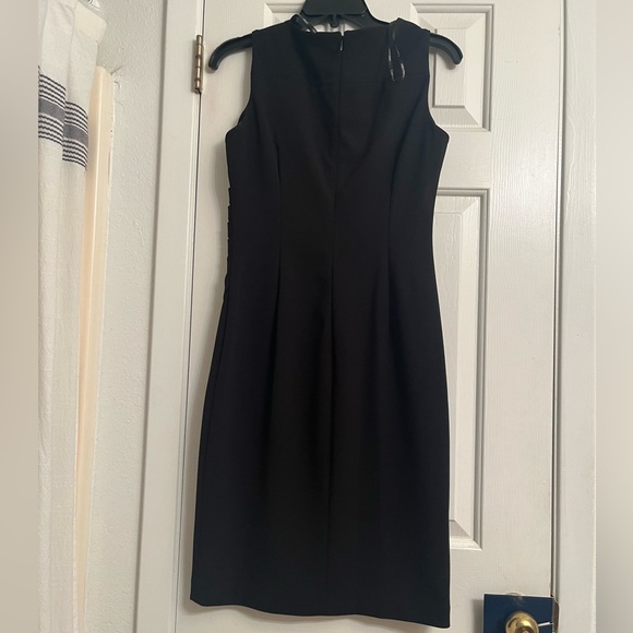Calvin Klein black zip-up formal dress - Picture 3 of 3